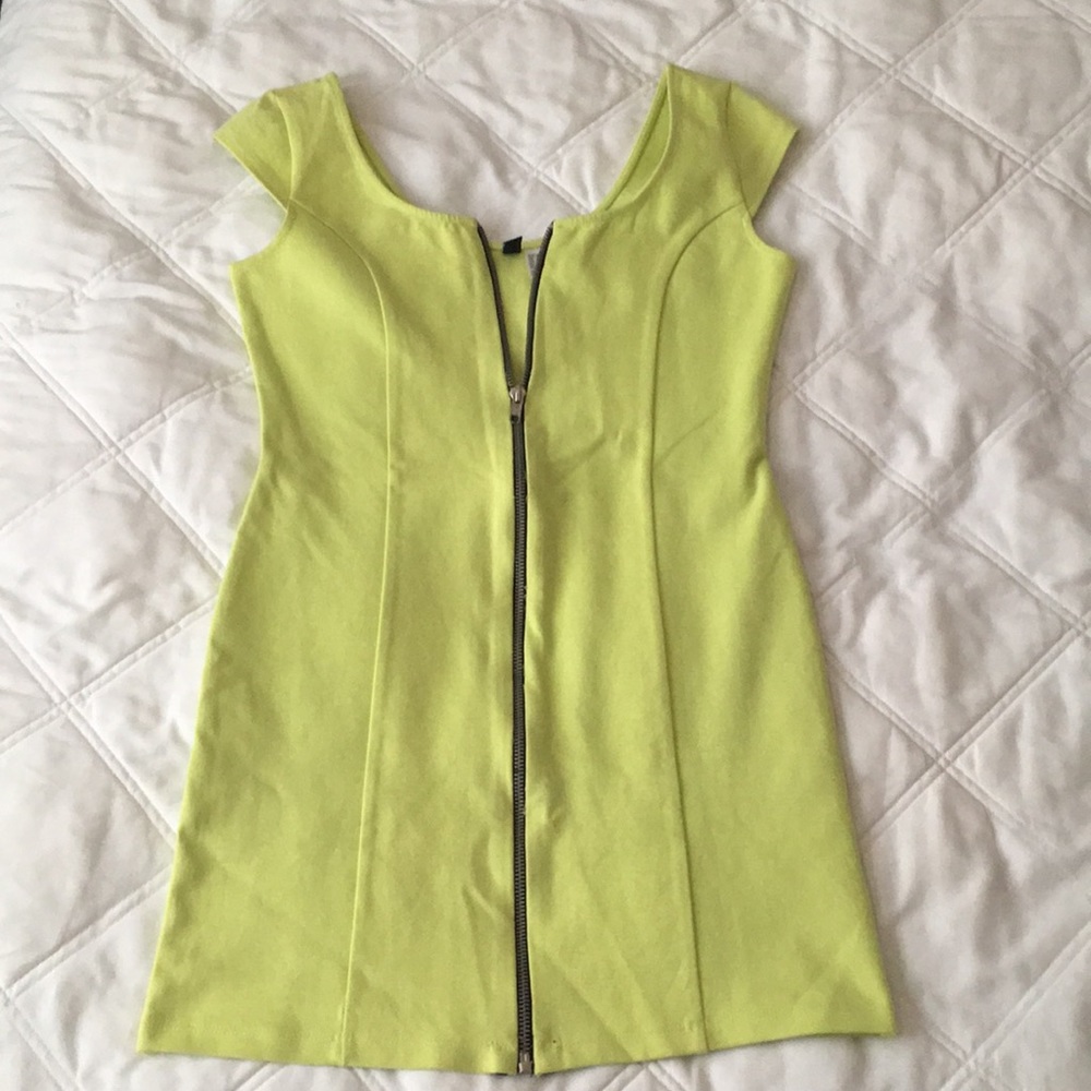 H&M Neon Bodycon Mini
